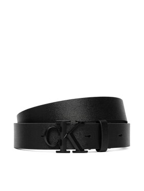 Calvin Klein Curea Calvin Klein Ck Faceted Buckle 32Mm LV04D7173G Negru
