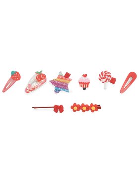 Nelli Blu Matu sprādze Nelli Blu 7KE-001-AW23 Sarkans