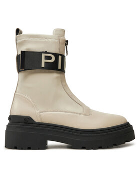 PINKO Škornji PINKO Mia 13 SD0219 P061 Écru