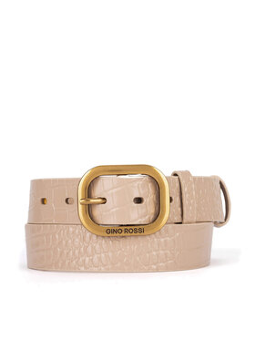 GINO ROSSI Pásek Gino Rossi BLYL23003 Béžová