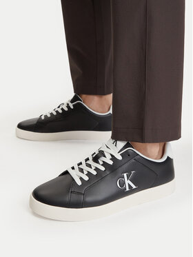 Calvin Klein Sportcipők Calvin Klein 3 Cupsole Derby Pu Smo HM0HM02458 Fekete