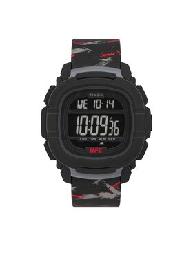 Timex Годинник Timex UFC Strength Shock XL TW2V85200 Чорний