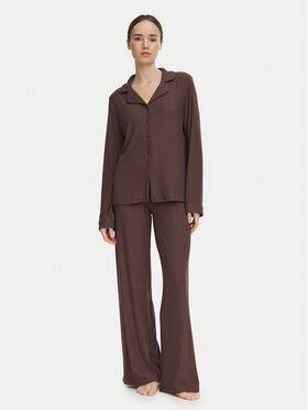 Guess Guess Pigiama O6BX04 K5041 Marrone scuro Regular Fit