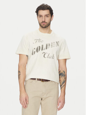 Golden Goose Golden Goose Majica GMP01220.P001642 Écru Regular Fit