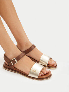 U.S. Polo Assn. Босоніжки U.S. Polo Assn. EO-ADELI001W/6L1 Золотий