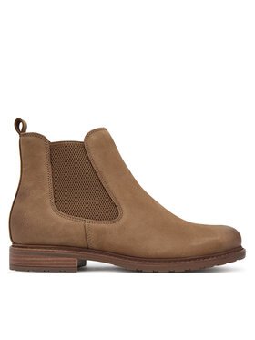 Tamaris Kotníková obuv s elastickým prvkem Tamaris 1-25056-41 Hnědá