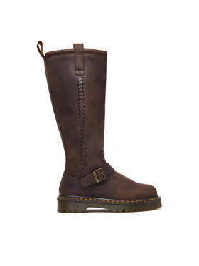 Dr. Martens Чоботи Dr. Martens ANISTONE KNEE HIGH CRAZY HORSE DM41871200 Коричневий