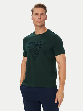Guess Guess Camiseta Z6YI20 K5016 Verde oscuro Regular Fit