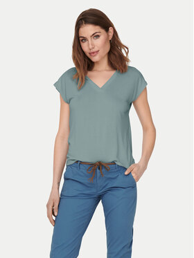 ONLY ONLY Футболка Free 15287041 Зелений Regular Fit