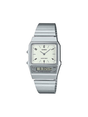 Casio Hodinky Casio Vintage Edgy AQ-800E-7A2EF Strieborná