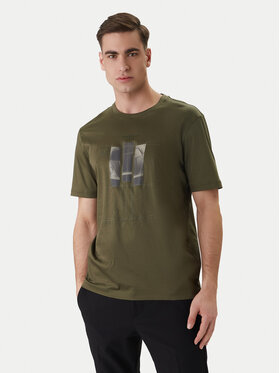 BOSS BOSS Camiseta PS Spirit70 Grx 50559811 Verde Regular Fit