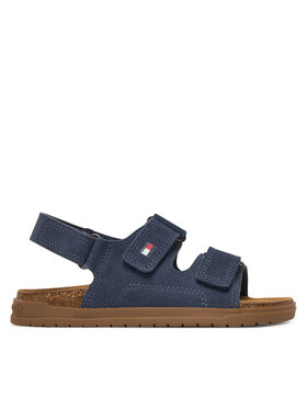 Tommy Hilfiger Sandali Tommy Hilfiger T3X2-34394-1899806 M Mornarsko modra