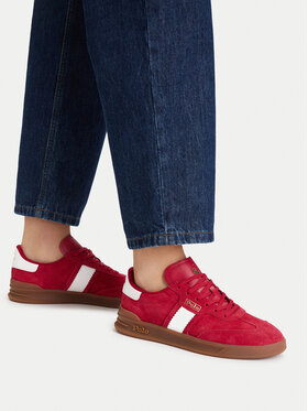 Polo Ralph Lauren Sneakersy Polo Ralph Lauren 804956688013 Červená
