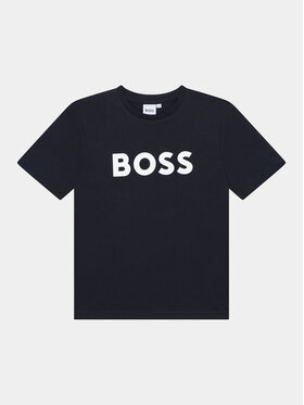 BOSS Boss Футболка J25P24 D Cиній Regular Fit