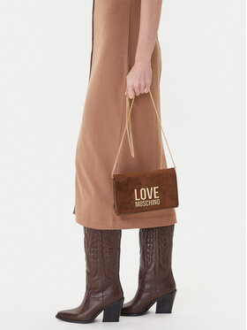 LOVE MOSCHINO Kabelka LOVE MOSCHINO JC4127PP0NKB120A Hnedá