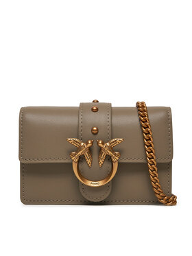 PINKO Soma Pinko Love One Micro C . AI 24-25 PCPL 100064 A0F1 Pelēks