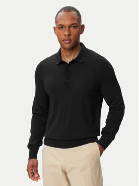 BOSS BOSS Polo H-Lancione 50565503 Negro Regular Fit