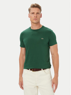 Lacoste Lacoste Футболка TH6709 Зелений Regular Fit