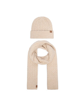 Liu Jo Set berretto e sciarpa Liu Jo 2F6001 MA29S Beige chiaro