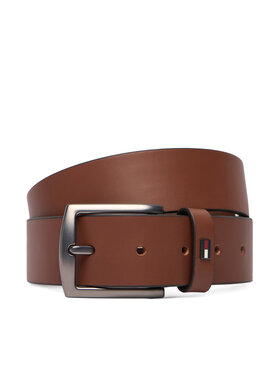 Tommy Hilfiger Pánsky opasok Tommy Hilfiger Denton 3.5 Ext AM0AM13536 Hnedá