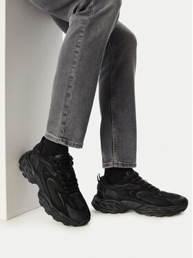 Plein Sport Sneakersy Plein Sport SAFS USC0931 STE003N Čierna