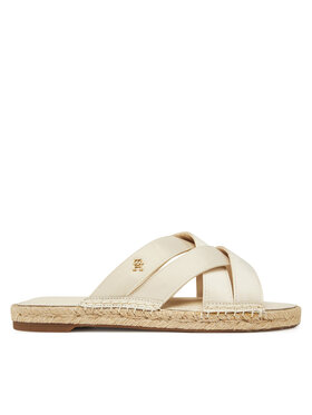 Tommy Hilfiger Espadrilles Tommy Hilfiger Satin Espadrille Mule FW0FW08502 Bēšs