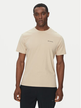 Columbia Columbia Camiseta Barton Springs™ 2058331 Beis Regular Fit