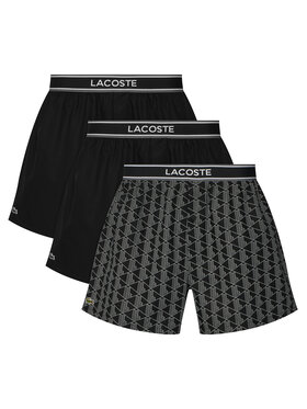 Lacoste Lacoste Conjunto de calzoncillos boxer 7H4972 Negro
