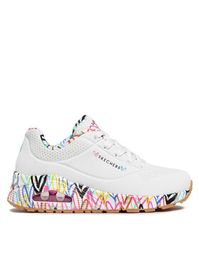 Skechers Снікерcи Skechers Uno Loving Love 155506/WHT Білий