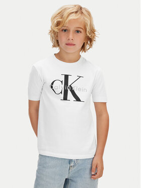 Calvin Klein Jeans Calvin Klein Jeans Camiseta Monologo LV1CKSJA33 Blanco Regular Fit