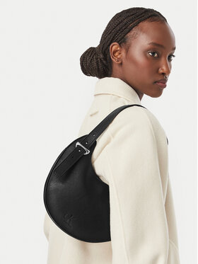 Calvin Klein Torebka Calvin Klein Asym Buckle Shoulder Bag LV04F3872G Czarny