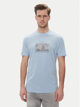 Armani Exchange Armani Exchange Футболка XM000555 AF10358 U9360 Блакитний Regular Fit