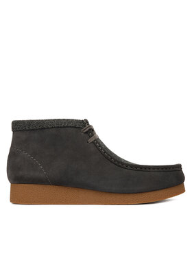 Clarks Šnurovacia obuv Clarks WallabeeEVO BT 26183994 Sivá