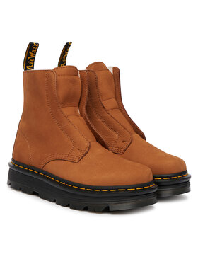 Dr. Martens Боти Dr. Martens ZEBZAG LACELESS WARM LINED DM42019200 Кафяв