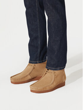 Clarks Черевики Clarks Shacre Boot 26159438 Бежевий