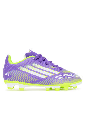 adidas Futbola apavi adidas F50 Club Firm/Multi-Ground Boots Kids JI0030 Violets