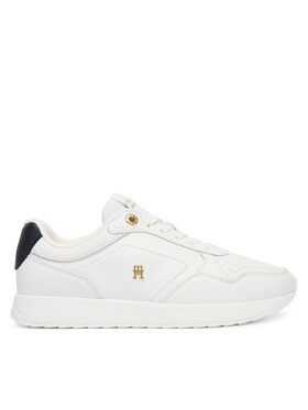 Tommy Hilfiger Tenisice Tommy Hilfiger Corporate Mix Mat Runner FW0FW09318 Bijela