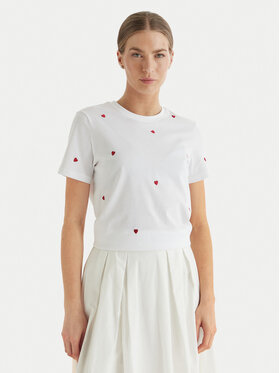 ONLY ONLY Футболка Ketty 15288473 Білий Regular Fit