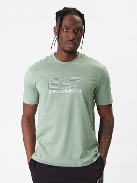 EA7 Emporio Armani EA7 Emporio Armani Camiseta 7M001307 AF10375 U7243 Verde Regular Fit