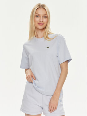 Lacoste Lacoste Футболка TF7215 Блакитний Loose Fit