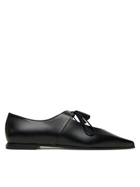Max Mara Cipele Max Mara Laceup 2524526111600 Crna