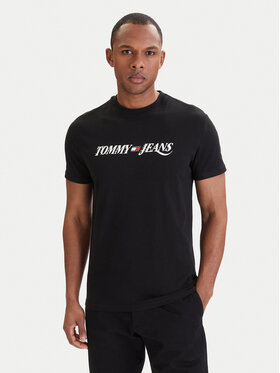 Tommy Jeans Tommy Jeans Camiseta DM0DM22548 Negro Regular Fit