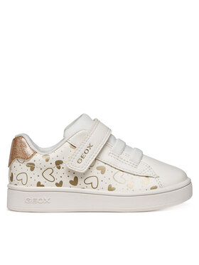 Geox Snīkeri Geox B Eclyper Girl B455MA 0BCKC C1R2L Balts