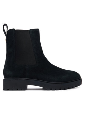 LAUREN RALPH LAUREN Členková obuv s elastickým prvkom LAUREN RALPH LAUREN Allyson 802974477003 Čierna