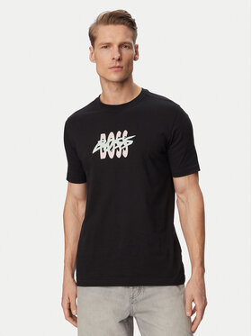 BOSS BOSS Camiseta Bass 50561850 Negro Regular Fit