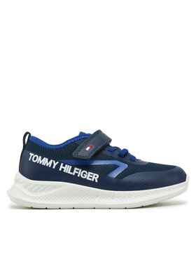 Tommy Hilfiger Sneakersy Tommy Hilfiger T1B9-33868-1756A601 S Tmavomodrá