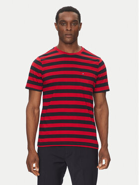 Tommy Hilfiger Tommy Hilfiger Majica Essential MW0MW37283 Rdeča Regular Fit