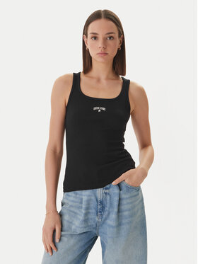 Guess Jeans Guess Jeans Топ W6GPZ2 KA0H1 Чорний Slim Fit