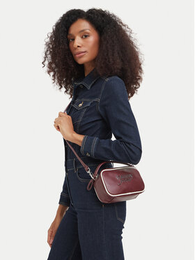 Tommy Jeans Ročna torba Tommy Jeans Tjw Bold Script Camera Bag AW0AW19053 Bordo rdeča