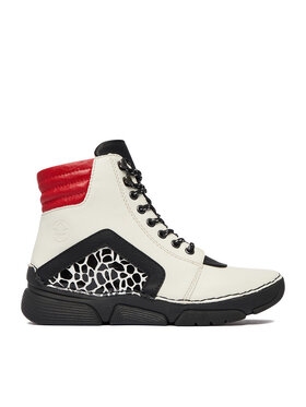 Rieker Šnurovacia obuv Rieker CEO-45904-60 Biela
